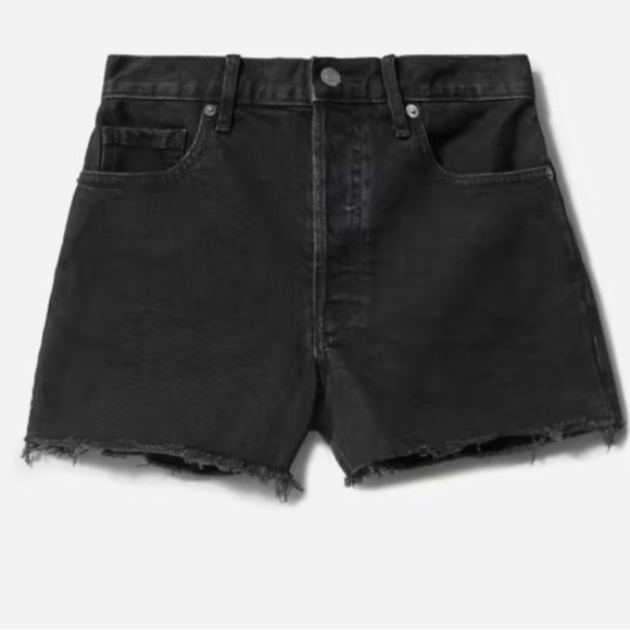 Everlane Pants - Everlane Black Denim Shorts